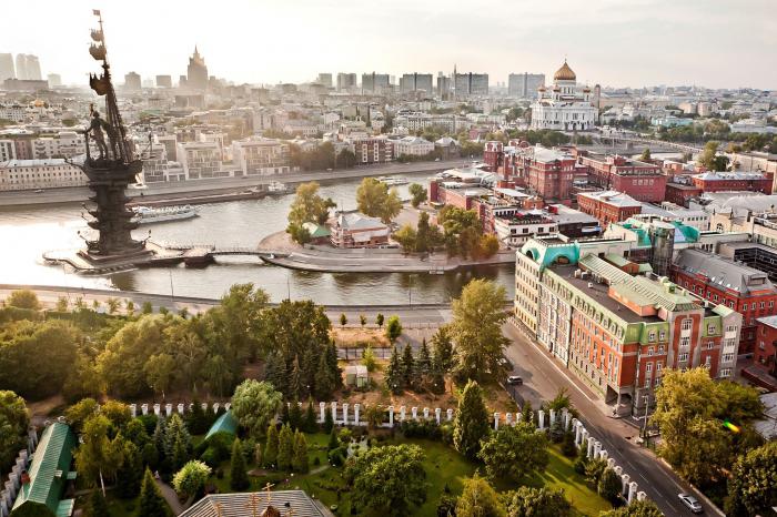 Moskva je největší město