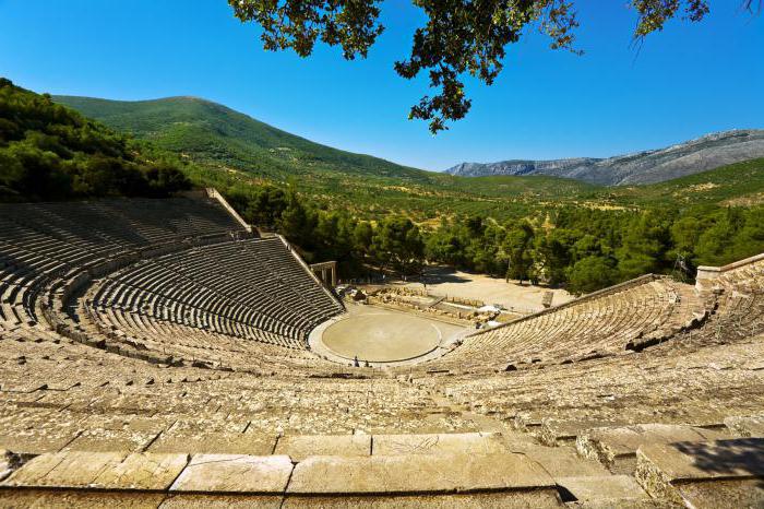 забележителности на древна Гърция