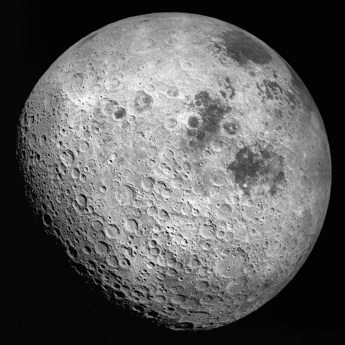 защо виждаме само една страна на Луната