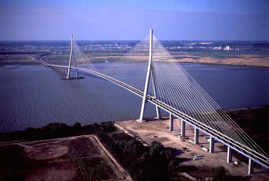 Kabelové mosty na světě