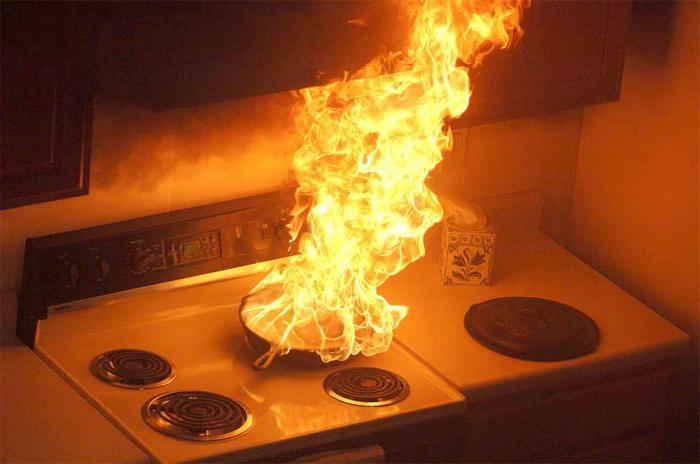 Běžné příčiny požárů v domácnosti