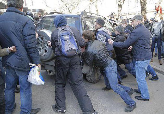zločinnosti v okresech Moskva