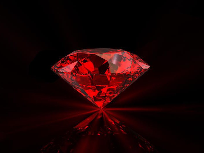 czerwony diament
