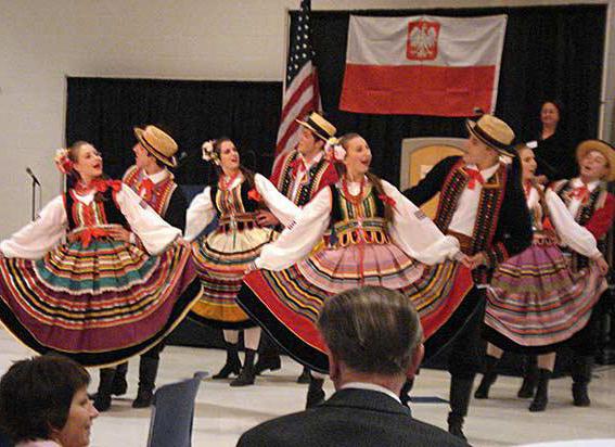 Polský folk dance dance