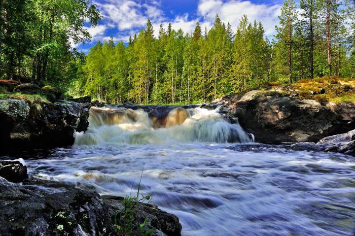 wodospady Karelii