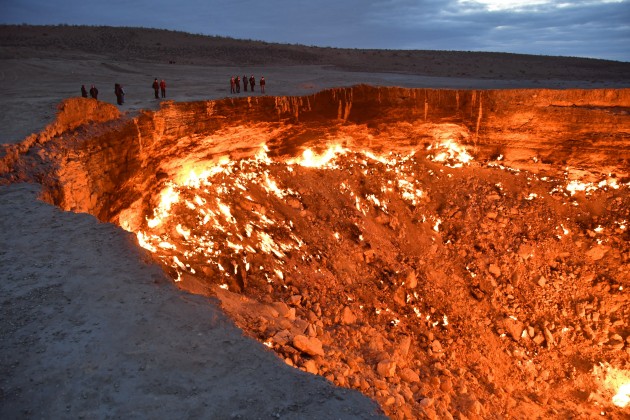 plynový kráter