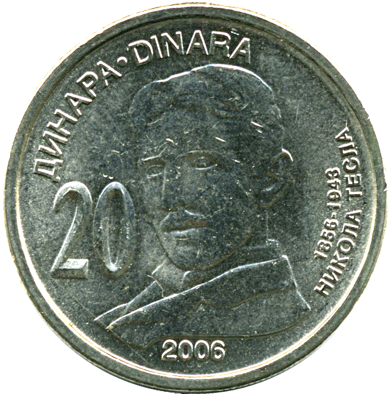 monety 20 dinarów