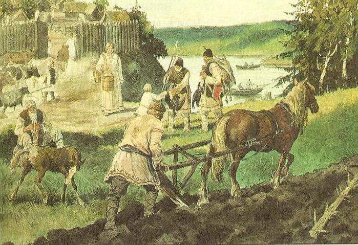 Царински обичаји древних Словена