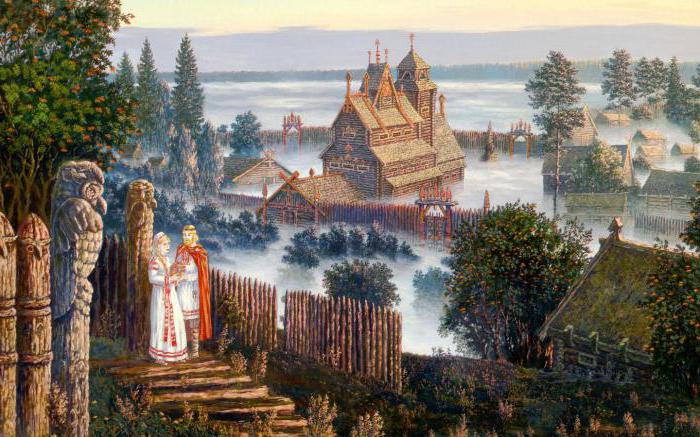 Starověké Slované původ usazují život