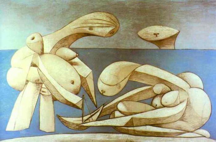 Il Dipinto Bather Pablo Picasso Descrizione E Storia