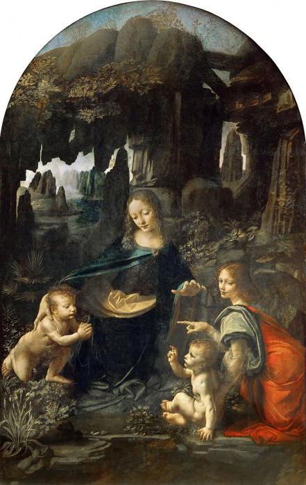 obraz Madony a Dítě Leonardo da Vinci fotografie