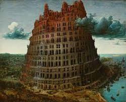 opis slike babilonskega stolpa