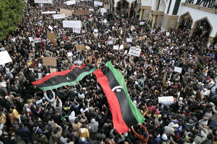 Lidové populace v Libyi
