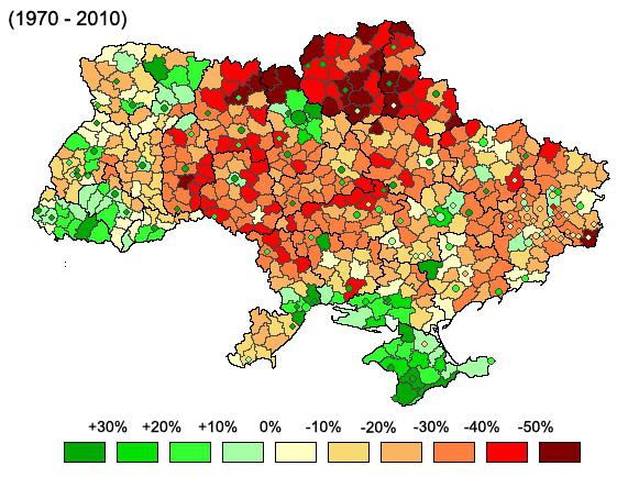 region Ukrainy według ludności