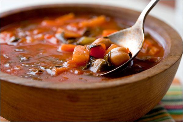 Prehranski recept za zelenjavno juho