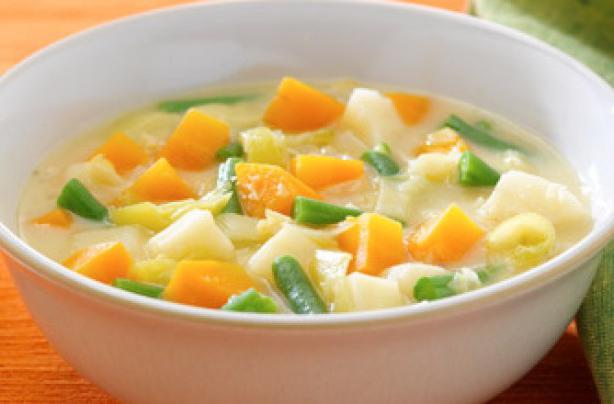 gustosa zuppa di verdure