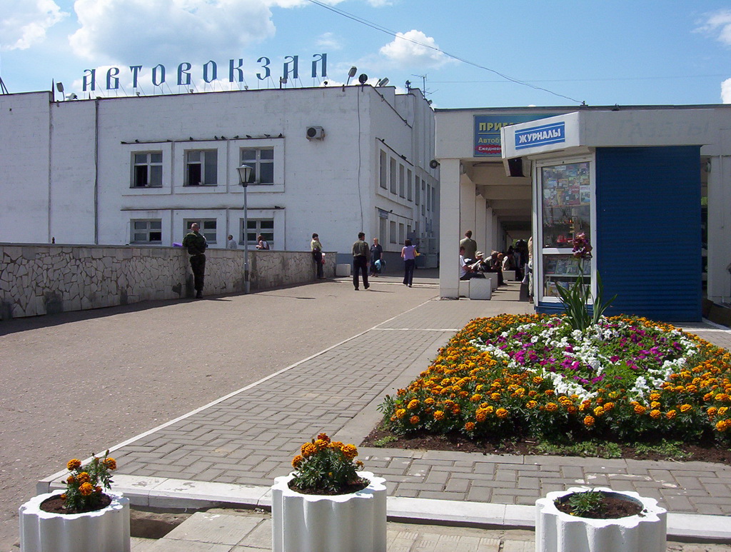 Autostazione di Vladimir nel centro della città