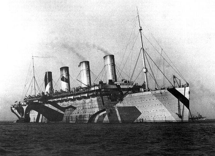 olimpik ladja, kar se mu je zgodilo