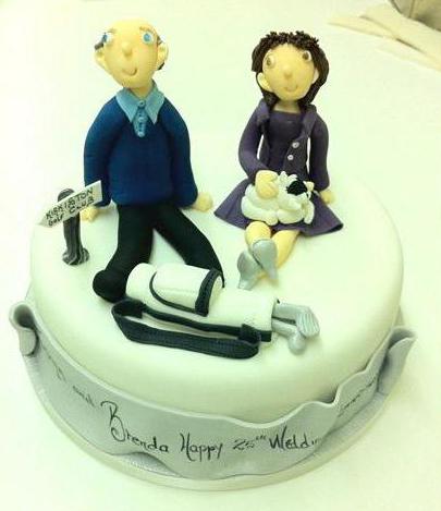 торта за годишнина от сватбата 1 година