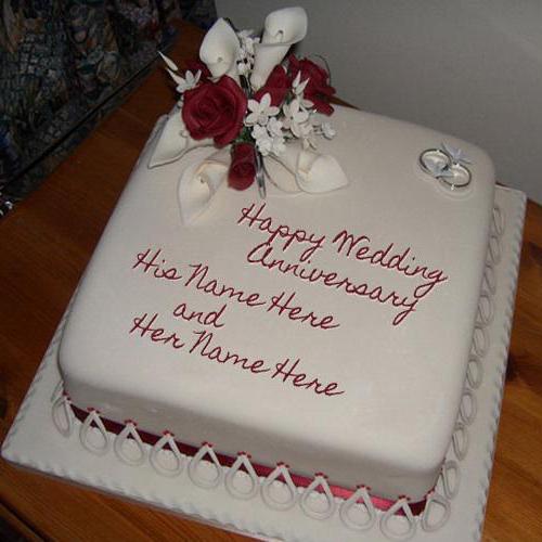 torta za 5. obletnico poroke