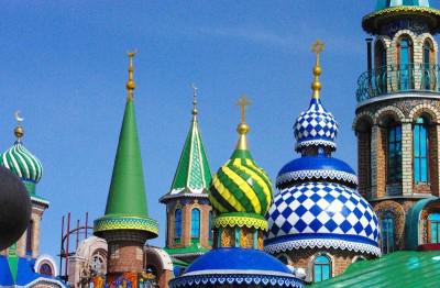 Kazan vede il Tempio di tutte le religioni