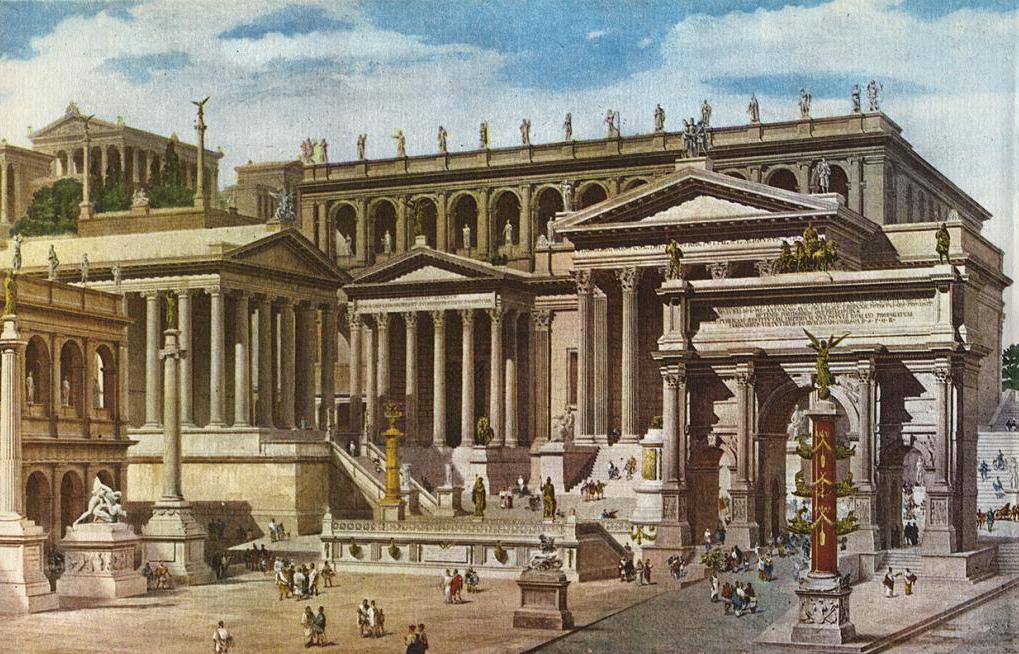 Náměstí v Římě