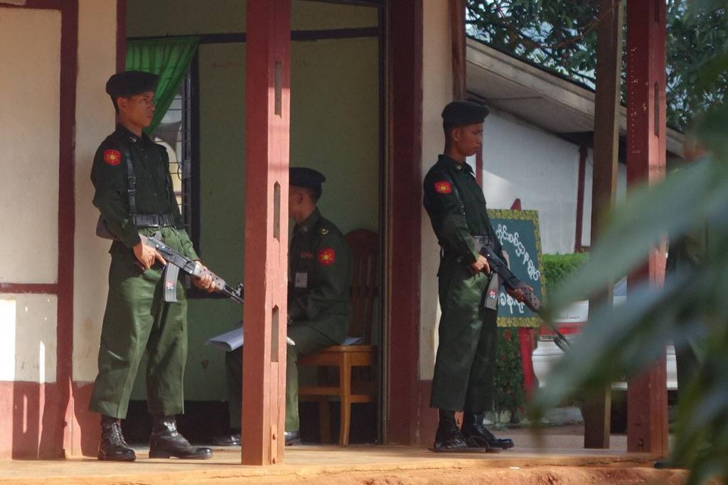 Vojaško sodišče v Burmi