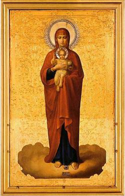 ikona matere božje neuničljive stene