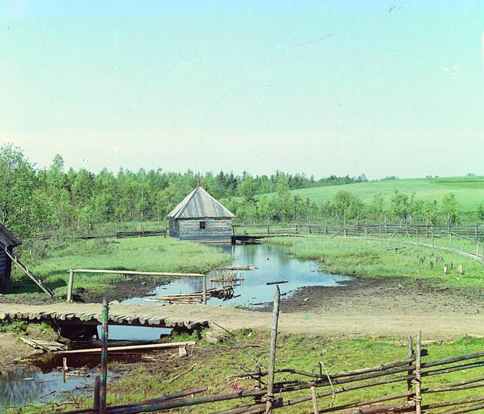 zdroj řeky Volhy