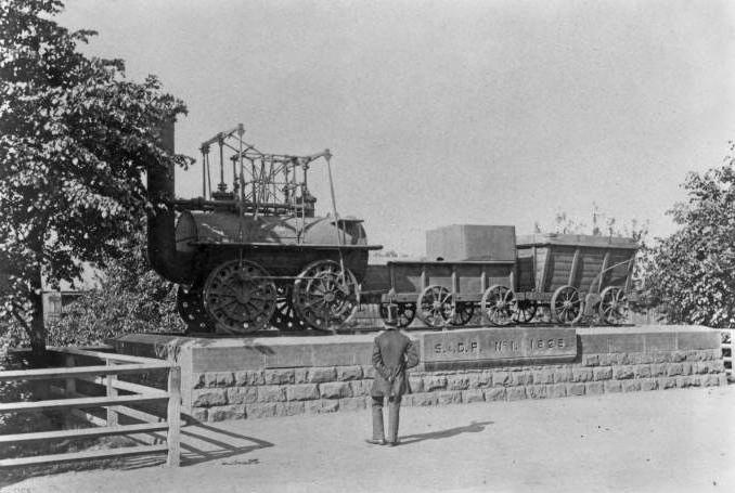 izgrađena je prva željeznica na svijetu