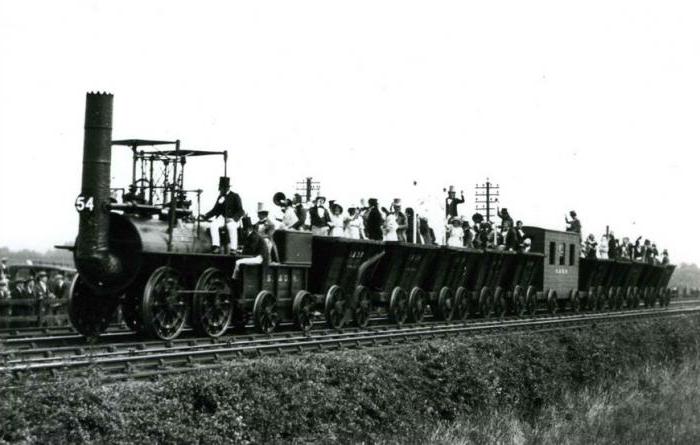 prva železnica na svetu