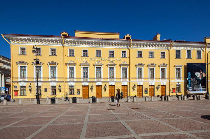 operne hiše sveti Petersburg seznam
