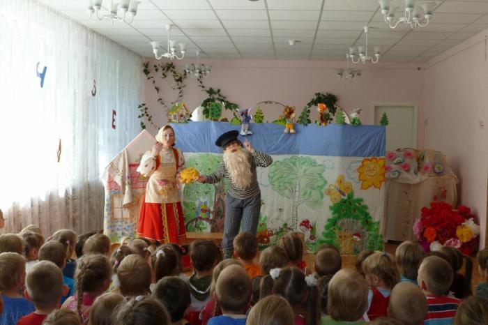 Muzycznie teatralne zajęcia w przedszkolu