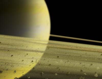 satelliti di Saturno