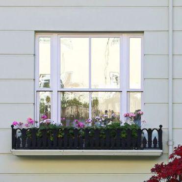 Podbarwione lustro balkonowe