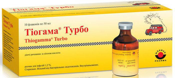 zalecenia dotyczące stosowania leku thiogamma