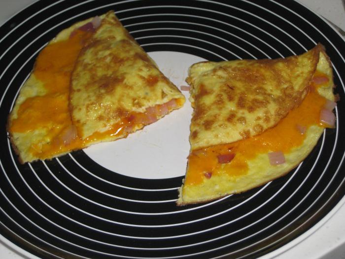 omeleta svěží recept na pánvi