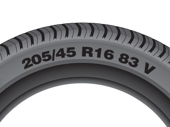 Zapis indeksa obremenitve pnevmatik