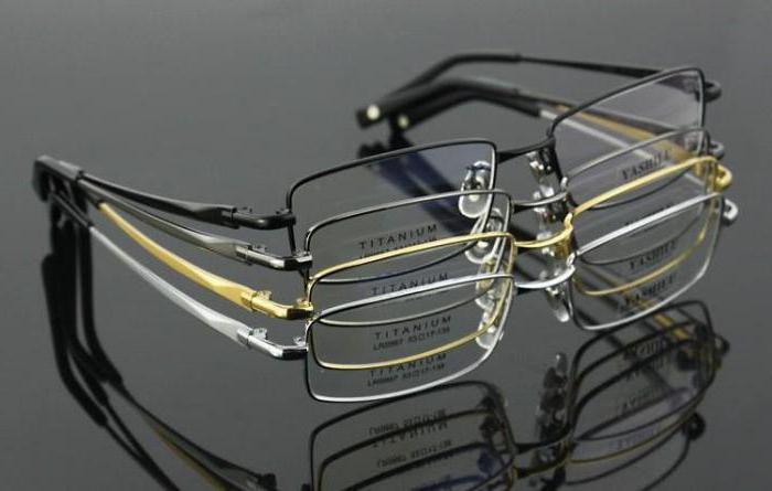 montatura per occhiali da donna in titanio