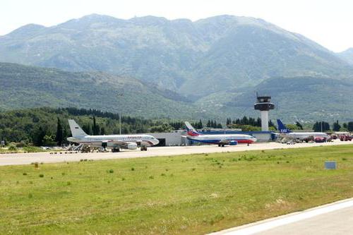 trasferimento dall'aeroporto di Tivat