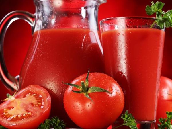 korištenje soka od rajčice