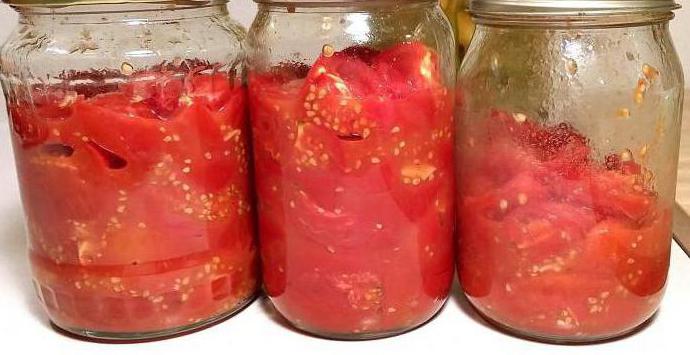 przepis połówki pomidorów