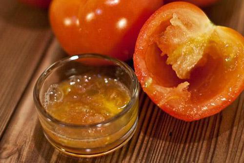 кисели домати с мед