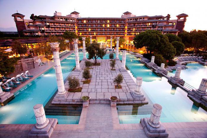 top hotely v Turecku 5 hvězdiček