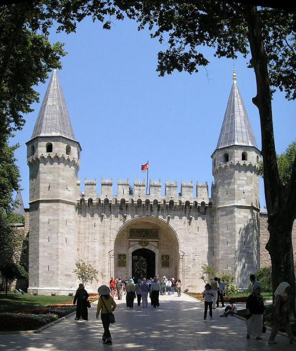 Palác Topkapi v Istanbulu