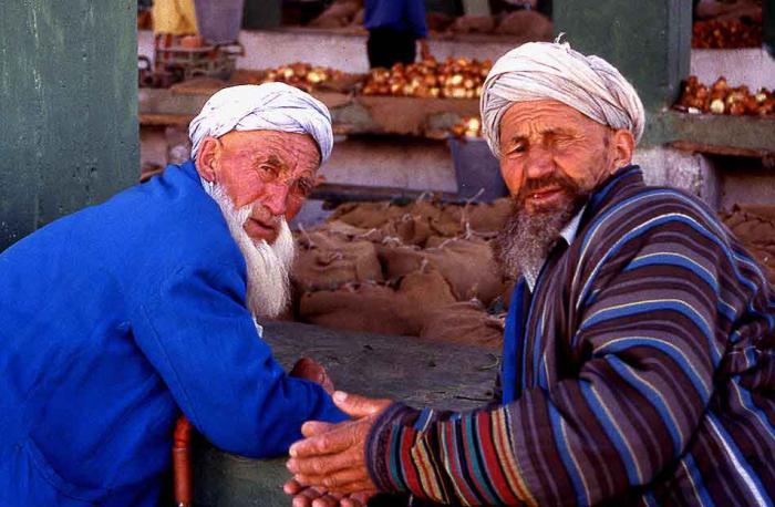 Uzbeški sodobni moški imeni