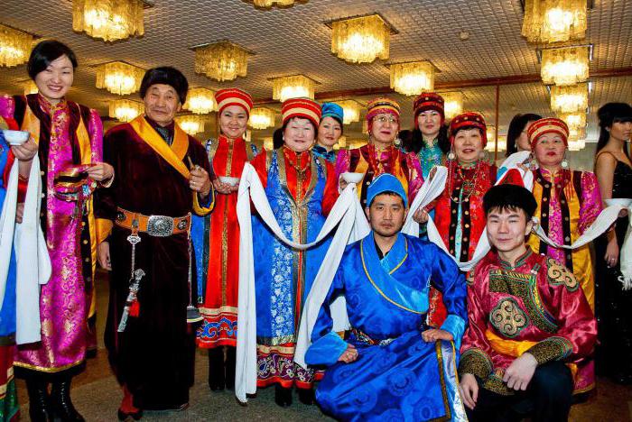 tradice lidí z Buryatu