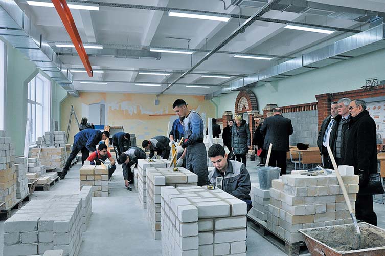 Praksa študentov gradbene šole Kazan