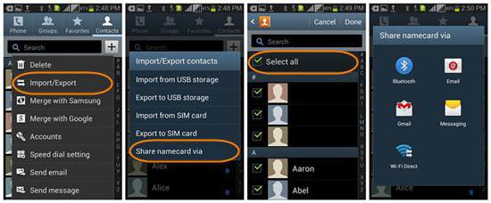 przenieść kontakty z telefonu z systemem Windows na Androida