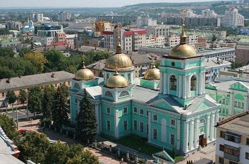 Služba u Katedrali Preobraženja Belgorod